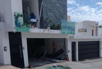 Dos lesionados en una explosión de gas en vivienda de Culiacán