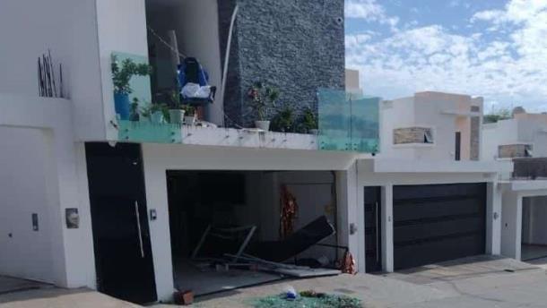 Dos lesionados en una explosión de gas en vivienda de Culiacán