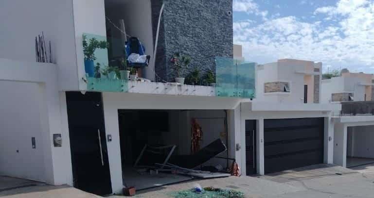 Dos lesionados en una explosión de gas en vivienda de Culiacán