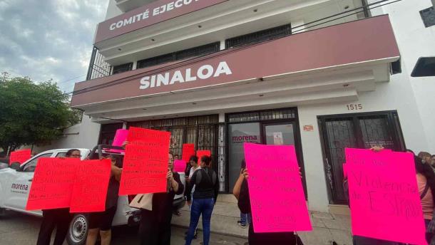 Viudas de policías presentan queja en Morena por registro de Estrada Ferreiro al Senado 