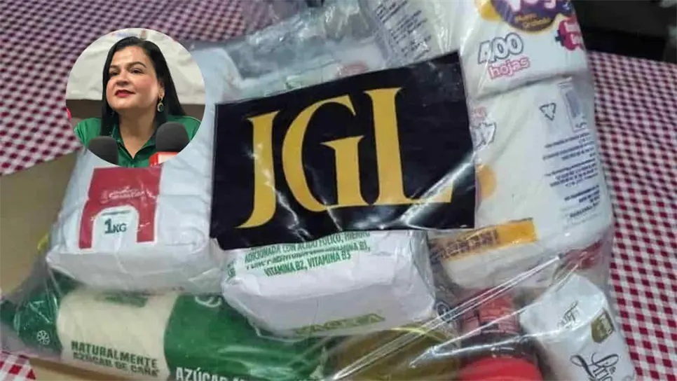 Despensas con iniciales «JGL» ayudaron a la población afectada por «Norma»: Alcaldesa.