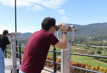 ¡Nuevo atractivo!, instalan visores panorámicos en el Parque Mirador de Badiraguato