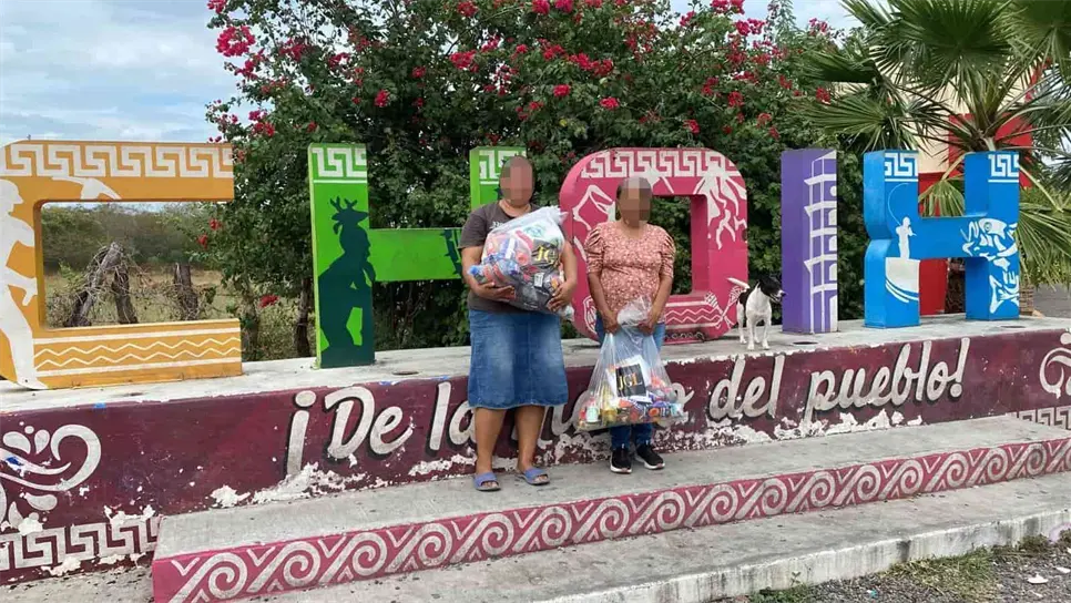 De acuerdo al presidente de Ahome, solo en Choix y El Fuerte se entregaron las despensas. FOTO: Cortesía.