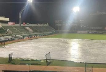 Por lluvia se suspende segundo juego entre Algodoneros y Naranjeros 