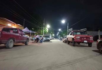 Alcalde de Culiacán inaugura pavimentación de calle en la colonia Girasoles