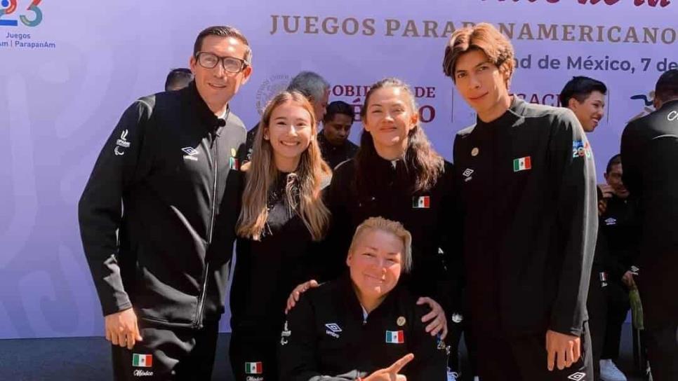 Cinco sinaloenses buscarán regresar con medalla de los parapanamericanos 2023