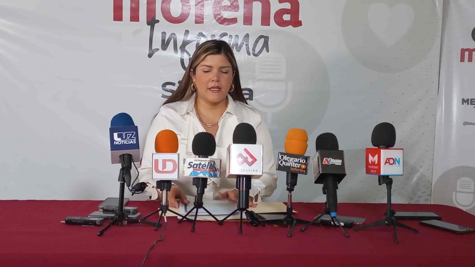 Merary Villegas confirma que dejará la dirigencia estatal de Morena para ir por alcaldía de Culiacán