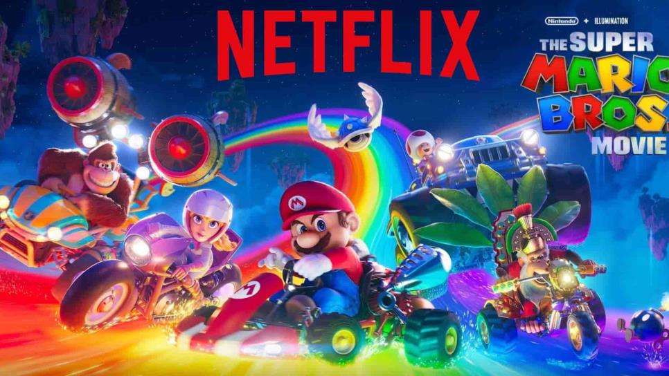 SUPER MARIO BROS LA PELICULA EN NETFLIX