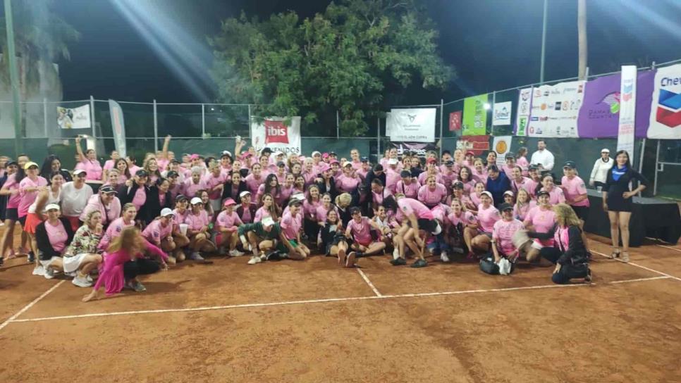 Inauguran la séptima edición del torneo de tenis «Damas Open 2023» en el Country Club de Los Mochis