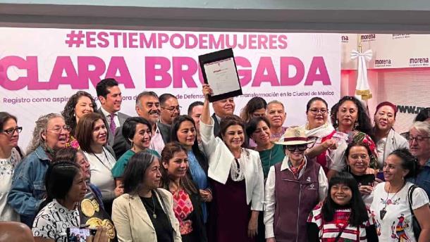 Morena anuncia a los aspirantes mejor posicionados de la encuesta de 9 entidades