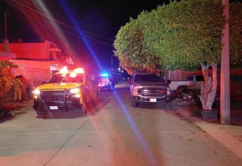 Fuga de gas natural en tubería subterránea moviliza a Bomberos y Protección Civil en Los Mochis