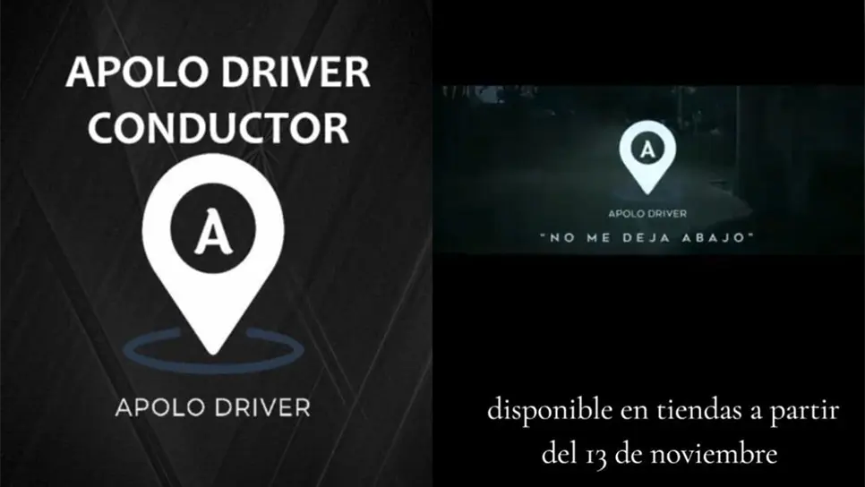 La app es una alternativa para todos los usuarios. FOTO: Apolo Driver Facebook / Apolo Driver TikTok