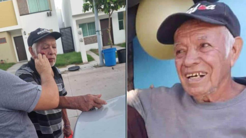 Don Armando tiene Alzheimer y está extraviado en Los Mochis 