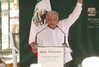 «No puede haber gobierno rico con pueblo pobre» AMLO inaugura bancos del Bienestar en Culiacán 