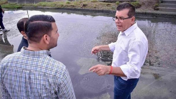 Alcalde de Mazatlán confía en que el gobernador gestione obras de drenaje ante AMLO