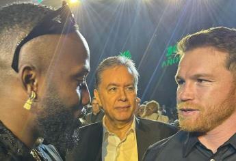 Así fue el encuentro entre Randy Arozarena y el «Canelo» Álvarez