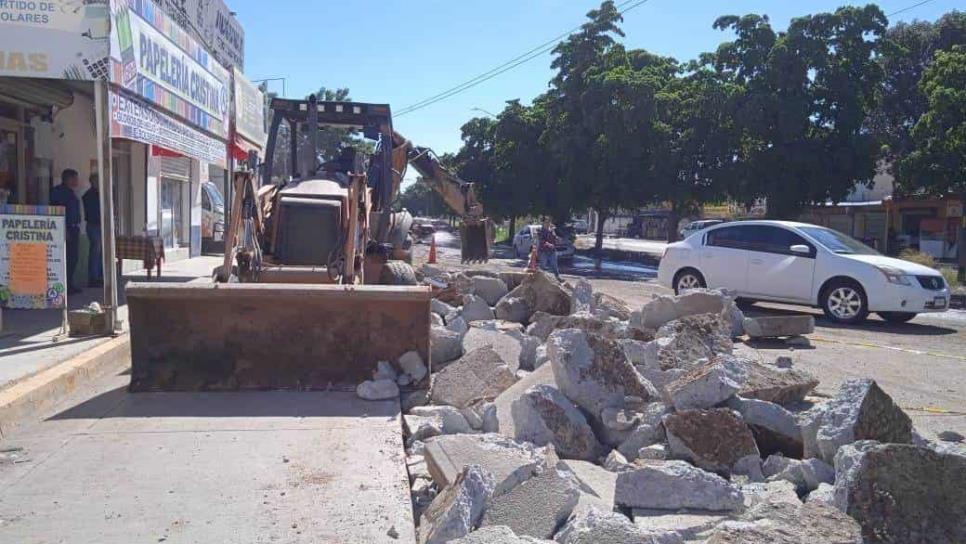 JAPAC sustituye drenaje sanitario en Barrancos