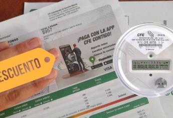 CFE anuncia descuentos hasta del 50% en el recibo de luz, ¿para quiénes aplica?