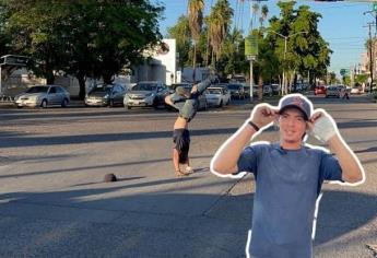 ¿Cuánto gana el B-Boy, Édgar Carrazco, bailando break dance en calles de Los Mochis?