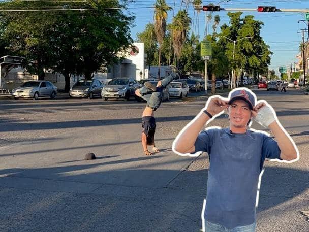 ¿Cuánto gana el B-Boy, Édgar Carrazco, bailando break dance en calles de Los Mochis?