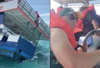 Fallece mujer en naufragio de ferry | VIDEO