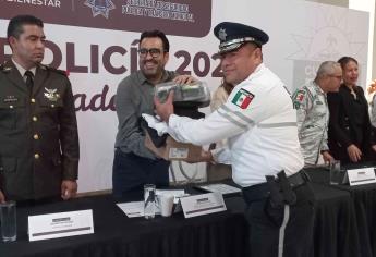 Con aumento salarial y entrega de patrullas, celebran el Día del Policía en Culiacán