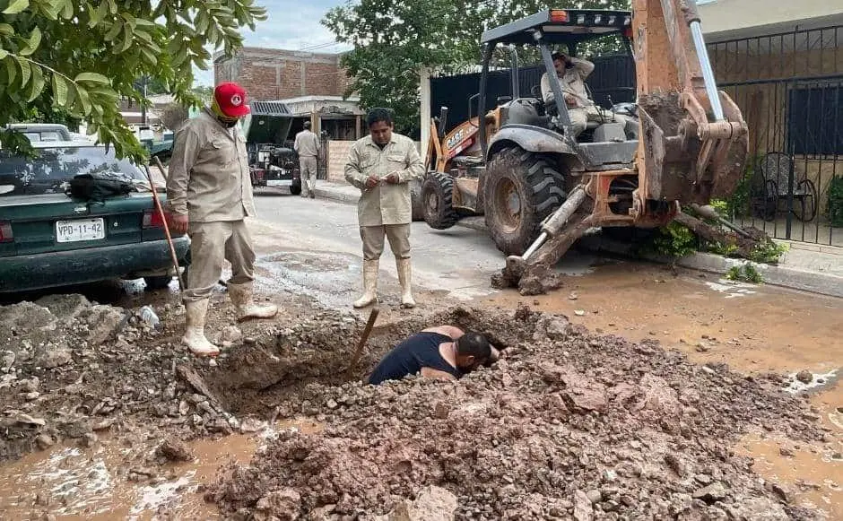 Reconocen autoridades necesidad de acciones emergentes para drenajes caídos en Ahome