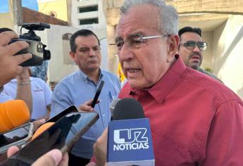 «No estoy contento, hay pendientes en Seguridad», Rocha Moya autocritica su segundo año de gobierno 