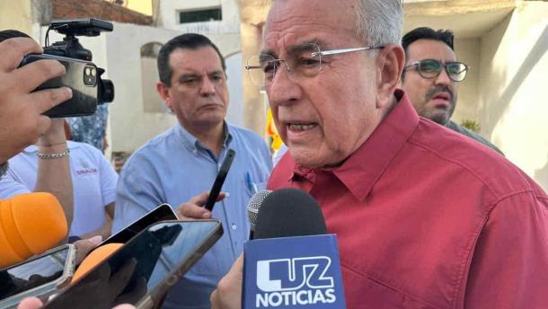 «No estoy contento, hay pendientes en Seguridad», Rocha Moya autocritica su segundo año de gobierno 
