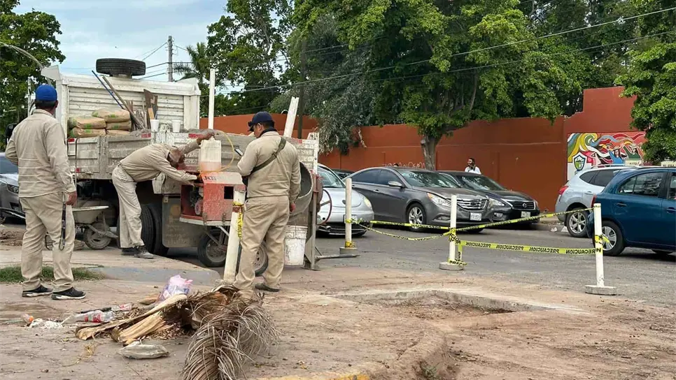 Reparan drenajes colapsados en Ahome; estos 7 puntos son prioritarios. | FOTO: Rita Sánchez.