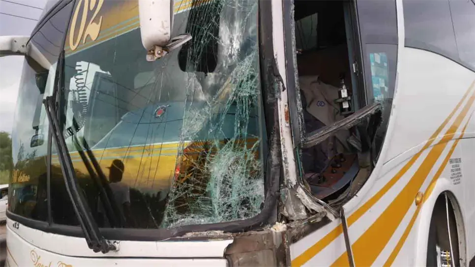 Accidente de los turistas. | FOTO: Ernesto Torres.