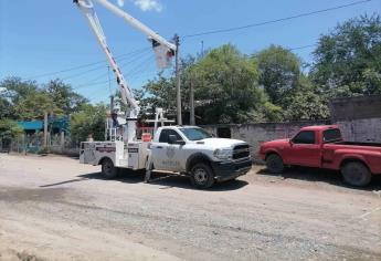 Invierten hasta 50 mil pesos semanales para reestablecer el alumbrado público vandalizado en Mazatlán