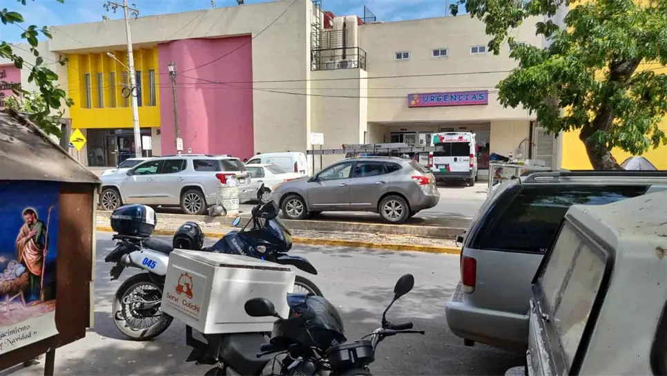 La pequeña fue trasladada al Hospital Pediátrico. FOTO: Luz Noticias