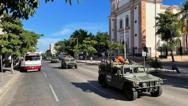 Llegan 600 efectivos del Ejército a reforzar la seguridad en Sinaloa