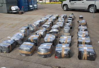 Armada de México asegura posible cocaína y material diverso en Nayarit y Sinaloa