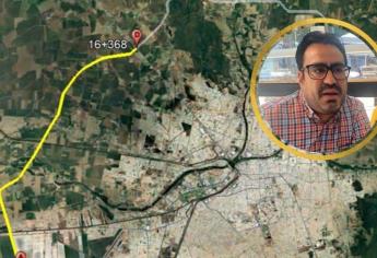 Anillo Periférico de Culiacán: «Ayudaremos no pidiendo presupuesto al Gobierno»: alcalde