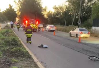 Ciclista pierde la vida tras ser atropellado por un motociclista en Navolato