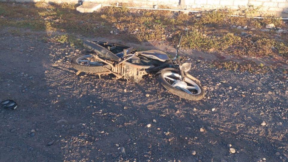 Muere otro motociclistas en Guasave, derrapó en su moto camino a Estación Bamoa