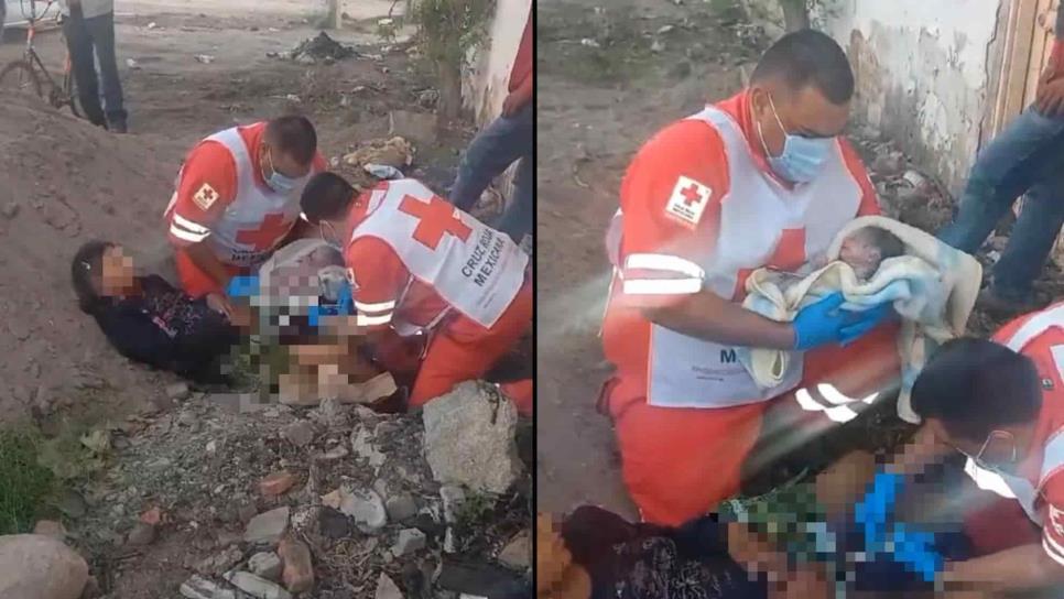 Jornalera tarahumara da a luz a su bebé en un solar baldío en Ruiz Cortines, Guasave Jornalera tarahumara da a luz a su bebé en un solar baldío en Ruiz Cortines, Guasave