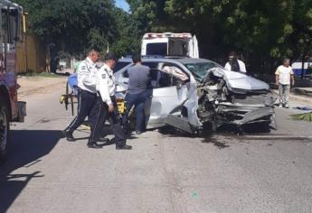 Chocan contra una palmera en la pérgola y terminan prensadas; hay tres mujeres lesionadas 