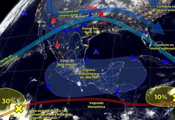 Qué tan lejos se localiza el posible nuevo ciclón el Pacífico que vigila el Meteorológico