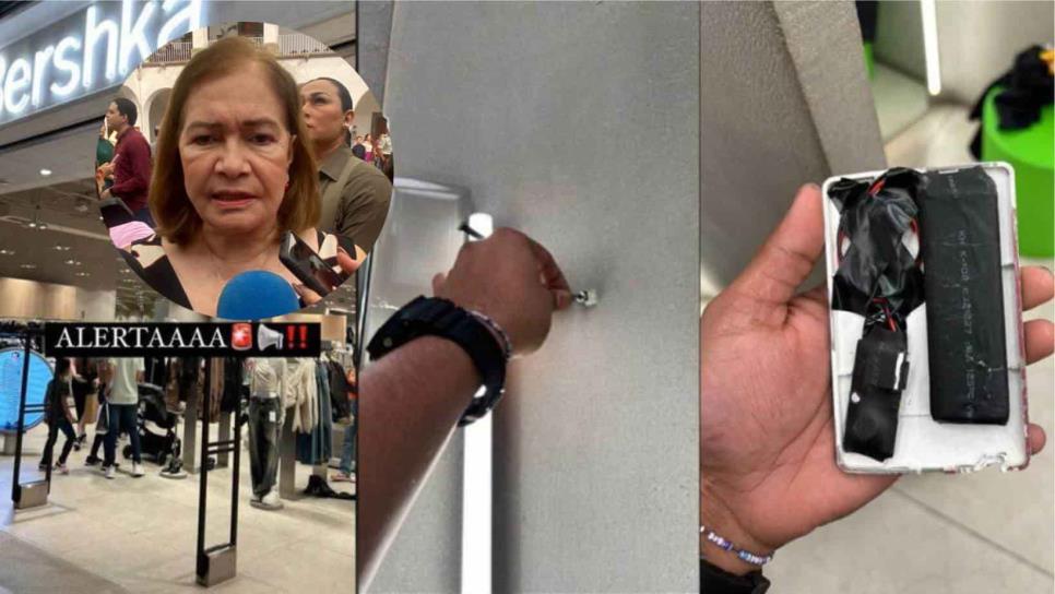 Fiscalía abre investigación por presunta cámara oculta en vestidores de tienda de ropa en Culiacán Fiscalía abre investigación por presunta cámara oculta en vestidores de tienda de ropa en Culiacán