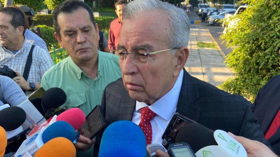Rocha Moya: «Gobierno de Sinaloa no tiene para pagar deuda millonaria heredada por anterior administración»