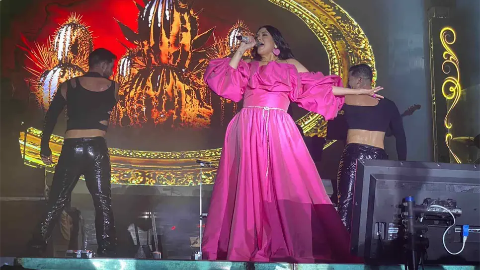 FOTO: Yuridia estará en concierto en Los Mochis.