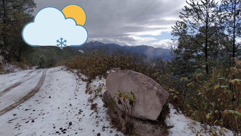 Tormenta invernal: en qué zona de Sinaloa nevará, según el Meteorológico