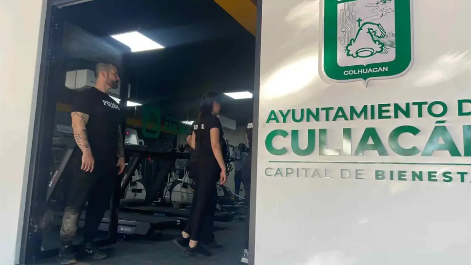 ¡Para estar en forma! Alcalde de Culiacán entrega gimnasio equipado a Policías Municipales