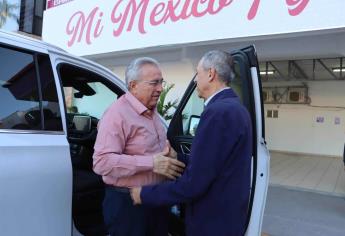 Rubén Rocha da la «bendición» a GVL para buscar reelección en Ahome