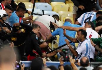 Se suspende juego entre Argentina y Brasil por pelea entre policías y aficionados 