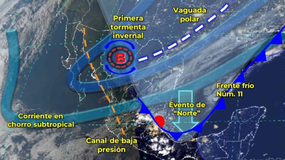 Se registran 2 grados centígrados en sierra del norte de Sinaloa 