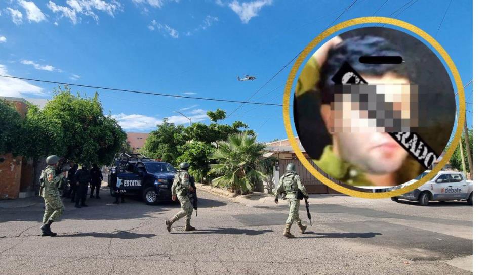 Capturan a «El Nini», jefe de seguridad de Los Chapitos, en Culiacán 